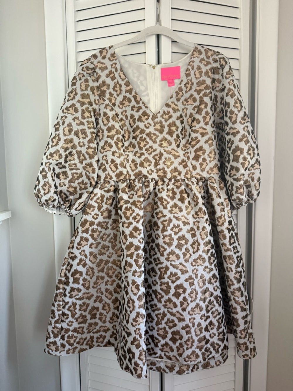 NWT Lilly Pulitzer Leopard Calyssa Dress